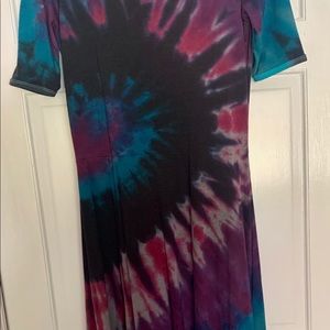 Tie dye LuLaRoe Anna Dress